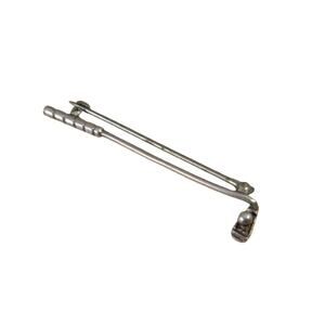 Golf Club Brooch, Vintage Golfing Brooch, Sterling Silver Golf Club Brooch